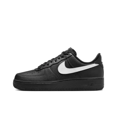 Nike Air Force 1 Low '07 Black White OG Retro Swoosh FZ0627-010 Mens Size - Image 1 of 4