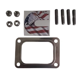 Cummins K/AT19 Turbo Studs, Nuts & Gasket 206576 3006289 3056158 New Aftermarket - Bild 1 von 1