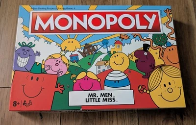 Monopoly: Mr Men & Little Miss Ed. Board Game - Hasbro (2023) Complete & VGC - Image 1 of 4