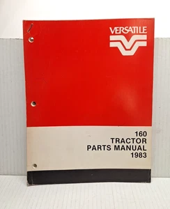 USED OLD STOCK VERSATILE PARTS CATALOG FOR 160 TRACTORS 74742 - Picture 1 of 4