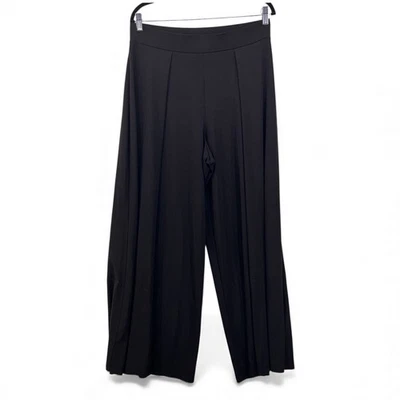 Pantalones Express para mujer de pierna ancha talla L cápsula elásticos tejidos atemporales Foto 1 de 4