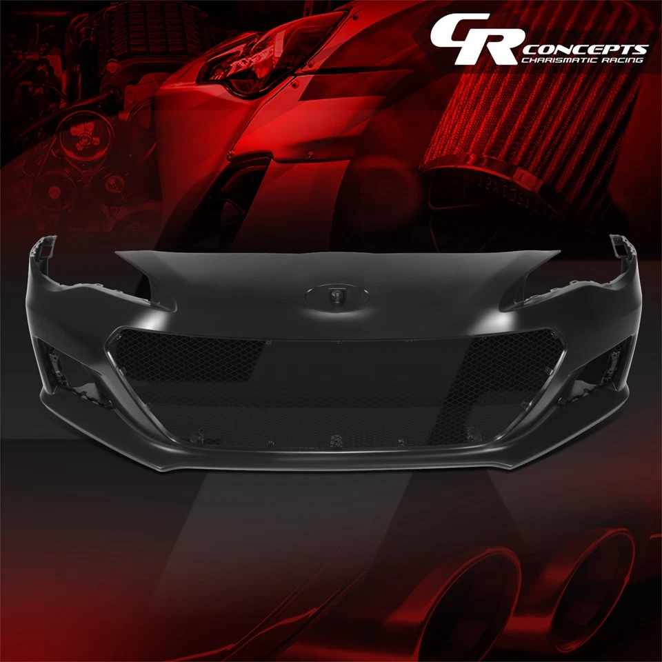 Cubierta de parachoques delantero negra con orificios de luz antiniebla para Scion FR-S Subaru BRZ 2013-2016 Foto 1 de 4