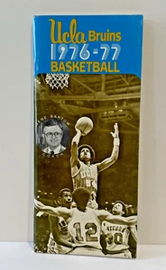 UCLA Bruins Baloncesto NCAA Marques Johnson De Colección 1976-77 Guía de Medios de Prensa - Imagen 1 de 16