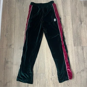 BILLIONAIRE BOYS CLUB BB Eva Velvet Track Pants Size M - Picture 1 of 4