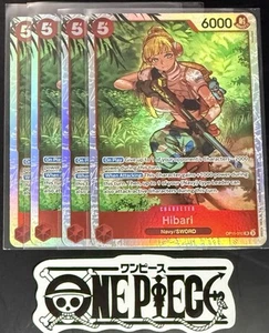 4x One Piece OP11-010 SR Hibari - English - Foil - Playset - TCG - NM/M - Picture 1 of 1