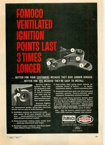 Service Station Magazine Print Ad FOMOCO 1963 Ventilated Ignition Rotunda Ford - Picture 1 of 1