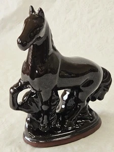 HARZER KERAMIK ILSENBURG- PFERD BRAUN Höhe 21cm VINTAGE SAMMLER RETRO  - Bild 1 von 8