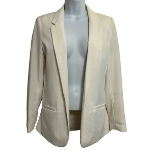 H&M Cream Blazer Womens Size 6 - Picture 1 of 7