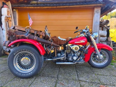 Exklusives Trike auf Basis eines 1200 Harley Shovelheadmotor - Bild 1 von 4