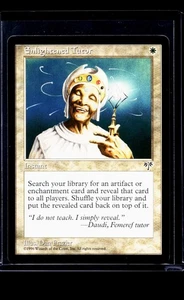 1996 MTG Magic The Gathering MIR Mirage Vintage Enlightened Tutor - Picture 1 of 2