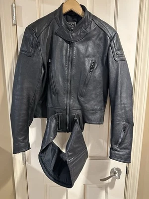 Vintage Hein Gericke Echt Leder Mens Leather Jacket Size 38 - Image 1 of 4