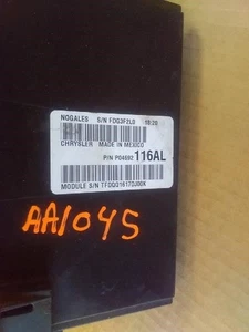 USED 2007 DODGE RAM 3500 MULTIFUNCTION FUSE BOX 2WD Diesel P04692116AL pickup  - Picture 1 of 8