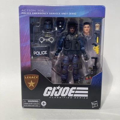 G.I. JOE CLASSIFIED ACTION JOE POLICE EMERGENCY SERVICE UNIT (ESU)   (NIB) - Image 1 of 4