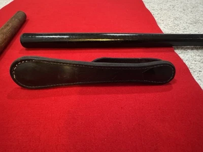 Vintage Bucheimer Police Issue Lead Leather Blackjack - Image 1 of 4
