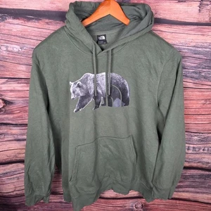 The North Face Sudadera con Capucha Verde XXXL Nuevo Oso Pardo - Imagen 1 de 5