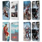JUSTICE LEAGUE DC COMICS SHAZAM COMIC BOOK ART LEATHER BOOK CASE FOR iPOD TOUCH