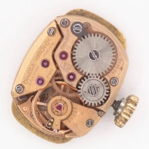 Vintage Omega Caliber 485 17-Jewel Wristwatch Movement, Runs - Picture 1 of 4
