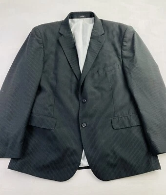 Blazer Raspinni Forrado Azul Rayas Abrigo Deportivo Traje Chaqueta Talla 46R Foto 1 de 4