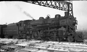 CCC&StL NYC Railroad 6495 4-6-2 East St Louis IL Negative 4958 - Picture 1 of 1