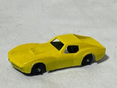 Vintage Midgetoy Yellow Chevy Corvette Stingray - Image 1 of 2