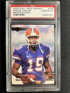 2000 Collector's Edge Graded - Uncirculated #109 Travis Taylor /5000 (RC) PSA 10 - Picture 1 of 2