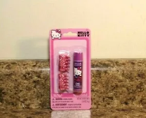 Hello Kitty Grape Lip Balm and Hair Clips Set - Picture 1 of 2