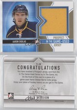 2013-14 In the Game-Used Prospect Jersey Gold Aaron Ekblad #PJ-08