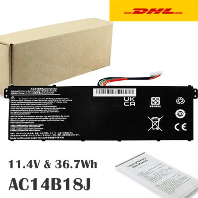 AC14B18J akku Für Acer Aspire E11 E3-112 B115 Series AC14B13J AC14B18J - Bild 1 von 4