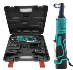 Chiave Elettrica 50N.M Chiave a Cricchetto Ricaricabile a Cricchetto 2 Batteria - Foto 1 di 12