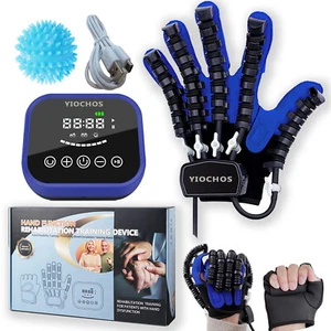 Guantes de robot de rehabilitación con función manual para entrenador de recuperación de hemiplejía de dedo - Imagen 1 de 19