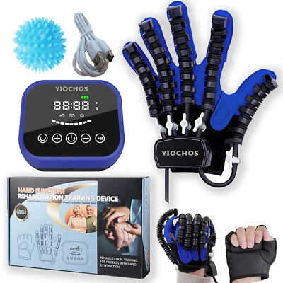 AOWO Hand Function Rehabilitation Robot Gloves for Finger Hemiplegia Recovery Trainer