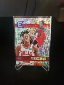 Ayo Dosunmu 2021-22 Chronicles Essentials Rookie Asia Parallel. Bulls