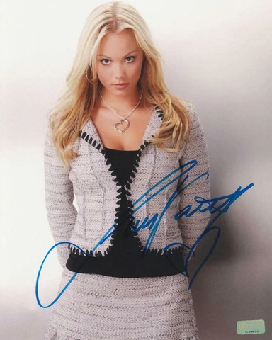 Laura Vandervoort Signed 8x10 Photo V Wars Supergirl Celebrity Authentics COA Cover