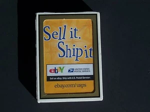 2000`s Promo Ebay Sell It Ship It Playing Cards ** New Poker Deck ** - Picture 1 of 1