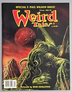 WEIRD TALES WINTER MAGAZINE 1992-1993 #305 NM-MT 9.8 PAUL WILSON BOB EGGLETON - Picture 1 of 3