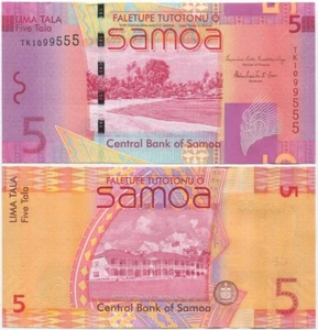 Samoa 5 Tala 2012 UNC P-38b - Bild 1 von 1