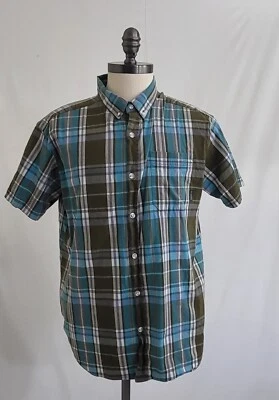 Camisa de Vestir Eddie Bauer Para Hombre Talla XL Calce Regular Multicolor A Cuadros Abotonada  Foto 1 de 4