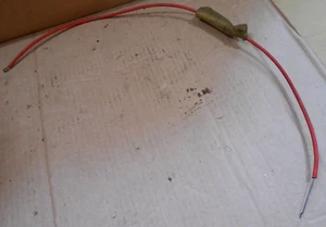Rover 200 400 1989-95 XW R8 Heater control cable red - Picture 1 of 3