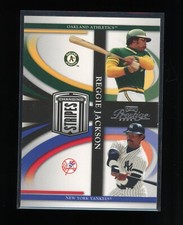 2005 Playoff Prestige Baseball Changing Stripes #C-25 Reggie Jackson