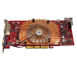 MSI Geforce fx 5900 256 MB DDR SDRAM AGP 8x TARJETA GRÁFICA VGA DVI S-VIDEO #GK9693 - Imagen 1 de 4