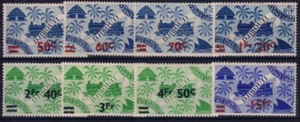 COTE DES SOMALIS - N°254 A 261 NEUF - AVEC CHARNIERE - COTE 10€ - Picture 1 of 1