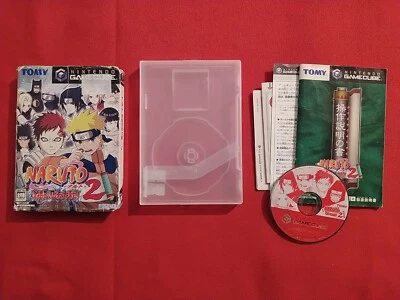 Naruto Gekitou Ninja Taisen 2 Nintendo Gamecube Complete PAL NTSC-JAP - Image 1 of 4