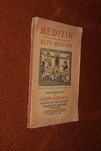 Medizin Alte Medizi Antiquariatskatalog 755  L1 ^ - Imagen 1 de 3