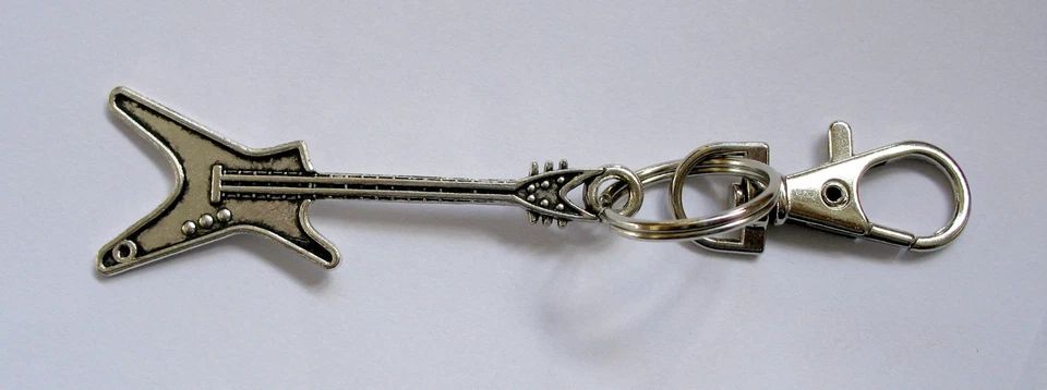 Schlüsselanhänger Keychain Gitarre Guitar Rock  - Bild 1 von 1
