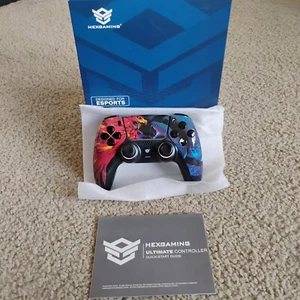 Hex Gaming Ultimate PS5 Controller with Phoenix & Serpent Textured Grips - Picture 1 of 17