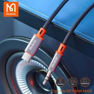Mcdodo Type C to 3.5mm Male Audio Aux Cable Speaker Headphone Adapter Car Stereo