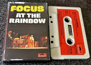 FOCUS-AT THE RAINBOW-UK POLYDOR 1973 CASSETTE TAPE-PAPER LABELS (NM) - Picture 1 of 4