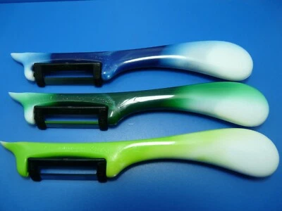 Sparschäler Gemüseschäler Original Peelstar Pendelklinge rostfrei Solingen Farbv - Bild 1 von 4