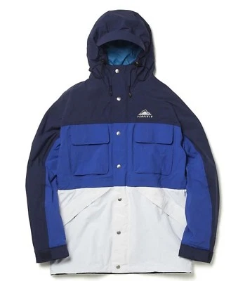 Penfield Men's Navy Greylock Colorblock Zip Hooded Jacket - Image 1 of 4