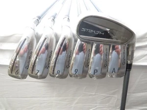 NEW TaylorMade Stealth HD Iron Set 5-AW Speeder NX 60g Stiff Flex Graphite** - Picture 1 of 8